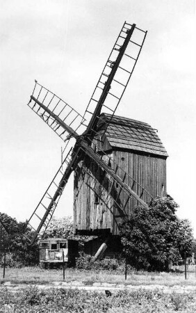 Huy-Pabstorf. Mühle Scharenberg, Bockmühle, 19. Jh. (nach 1989/90 beseitigt)