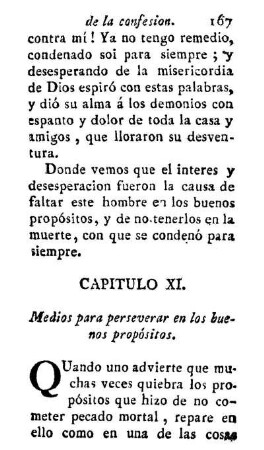 Capitulo XI. Medios para perseverar en los buenos propósitos.
