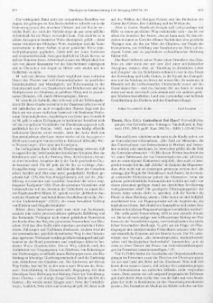 872-874 [Rezension] Thomé, Hans Erich, Gottesdienst frei Haus?