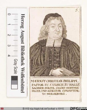 Bildnis Ernst Christian Philippi