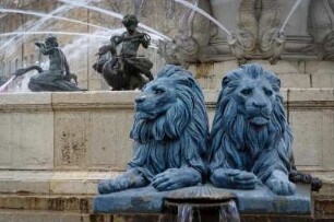 Frankreich. Provence. Bouches du Rhone. Aix en Provence. Fontaine de la Rotonde
