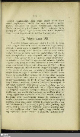 IV. Frigyes Ágost 1768