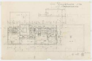 Bürohaus Rankeplatz, Berlin-Wilmersdorf: Grundriss 7. Obergeschoss 1:50