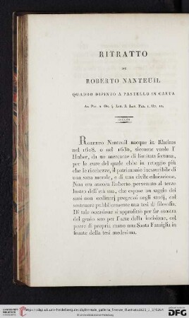 Ritratto Di Roberto Nanteuil