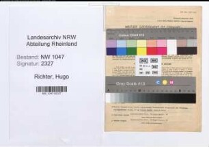 Entnazifizierung Hugo Richter , geb. 21.08.1907 (Beamter)