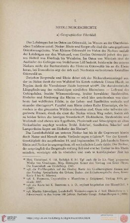 I. Siedlungsgeschichte