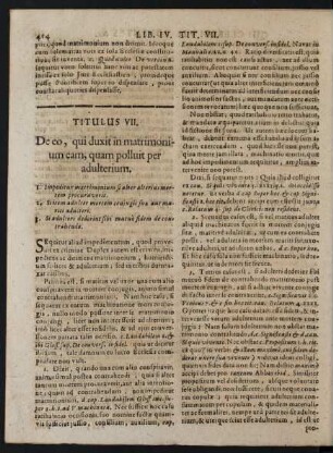 Titulus VII.