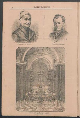[Vista de los] Funerales de Ricardo M. Espiell, en la Iglesia de la Merced.