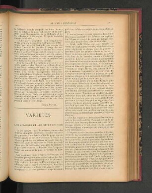 Variétés. Les Eclipses et les Rites Chinois.