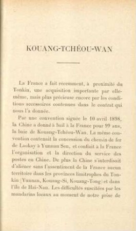 Kouang-Tchéou-Wan