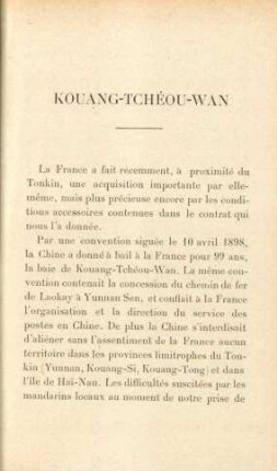 Kouang-Tchéou-Wan