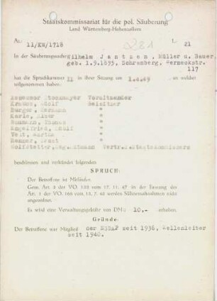 Jantzen, Wilhelm