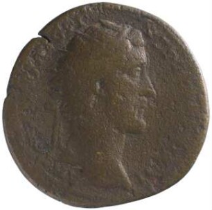 Münze, Dupondius, 152 - 153