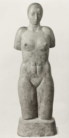 Fragment einer knienden Figur