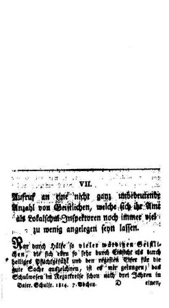 Aufruf an eine nicht ganz unbedeutende Anzahl von Geistlichen, welche sich ihr Amt als Lokalschul-Inspektoren noch immer viel zu wenig angelegen seyn lassen