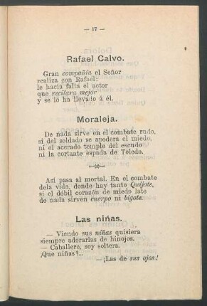 Rafael Calvo.