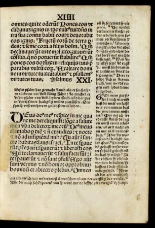 Psalmus XXI. - Psalmus XXX.