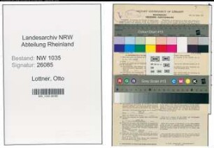 Entnazifizierung Otto Lottner , geb. 14.07.1900 (Kaufmaennischer Angestellter)