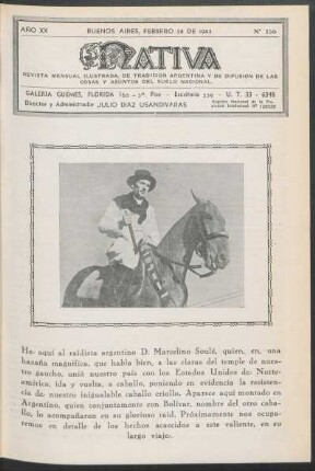 20.1943=Nr. 230: Nativa, 20.1943=Nr. 230