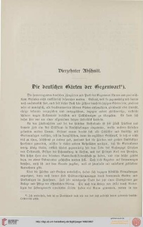 Vierzehnter Abschnitt.