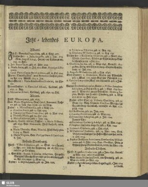 Jetzt-lebendes Europa