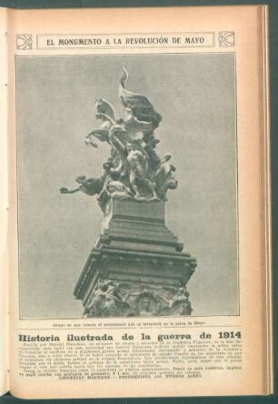 El monumento a la Revolución de Mayo - [Fotografía]