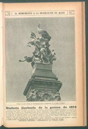El monumento a la Revolución de Mayo - [Fotografía]