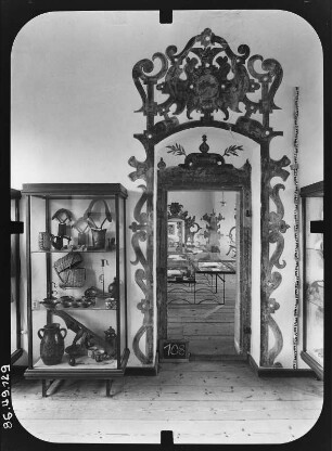 Schmalkalden, Schloßberg 9. Schloß Wilhelmsburg (1585-1590, Umbau 1820). Innenansicht