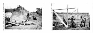 Unterführung des Tiefwiesengrabens in km 653,058 (BW 53) Stirnmauerwerk