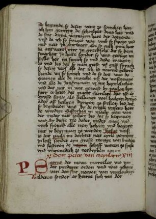 Prosalegende des hl. Petrus Martyr