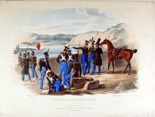 Königlich-sächsische Armee, leichte Linien-Infanterie