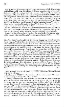 Domizlaff, Hans :: Das Große Buch der Passat : Hamburg, Edition Maritim, 1980