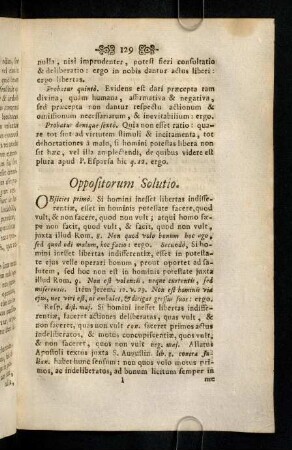 129-140, Oppositorum Solutio