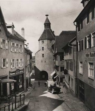 Baden-Würtemberg. Hechingen. Der Untere Turm, erbaut 1580