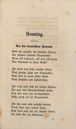 Unpolitische Lieder, 2