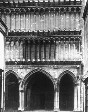 Dijon, Notre Dame; Hauptfassade