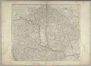 Carte Particuliere de la Hongrie de la Transilvanie de la Croatie et de la Scalavonie : avec Privil. 20. May 1717