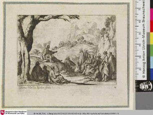 [Die Bergpredigt; Il enseigne ses disciples du haut de la montagne]