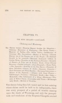 Chapter VI. The Ming Dynasty - continued