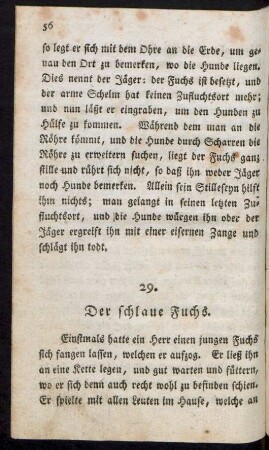 29. Der schlaue Fuchs