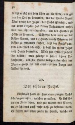 29. Der schlaue Fuchs