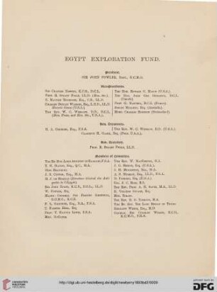 Egypt Exploration Fund