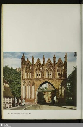 Neubrandenburg. Treptower Tor