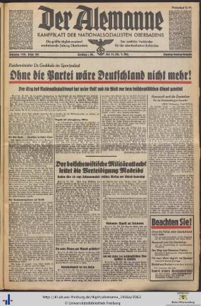 31.10./01.11.1936 (Samstag/Sonntag-Ausgabe)