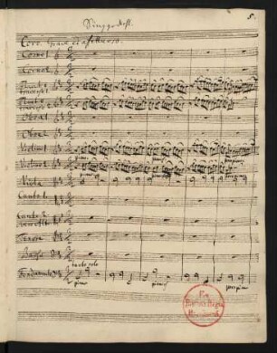 Coro: Gott! Du wirst seine Seele
