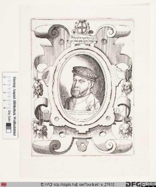 Bildnis Johann (João) III., König von Portugal (reg. 1521-57)