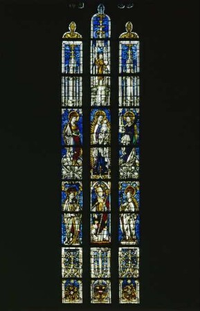 Madonna mit weiblichen Heiligen