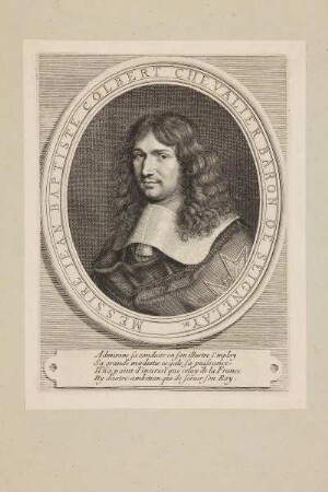 Bildnis des Iean Baptiste Colbert