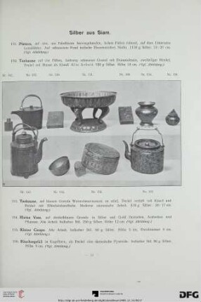 Silber aus Siam (Nr. 151-162)
