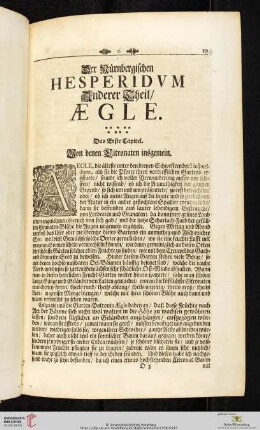 Der Nürnbergischen Hesperidum Anderer Theil/Aegle